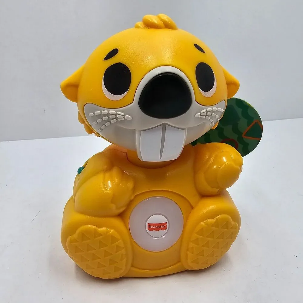 Fisher Price Linkimals Boppin Beaver Musical Interactive Developmental Working